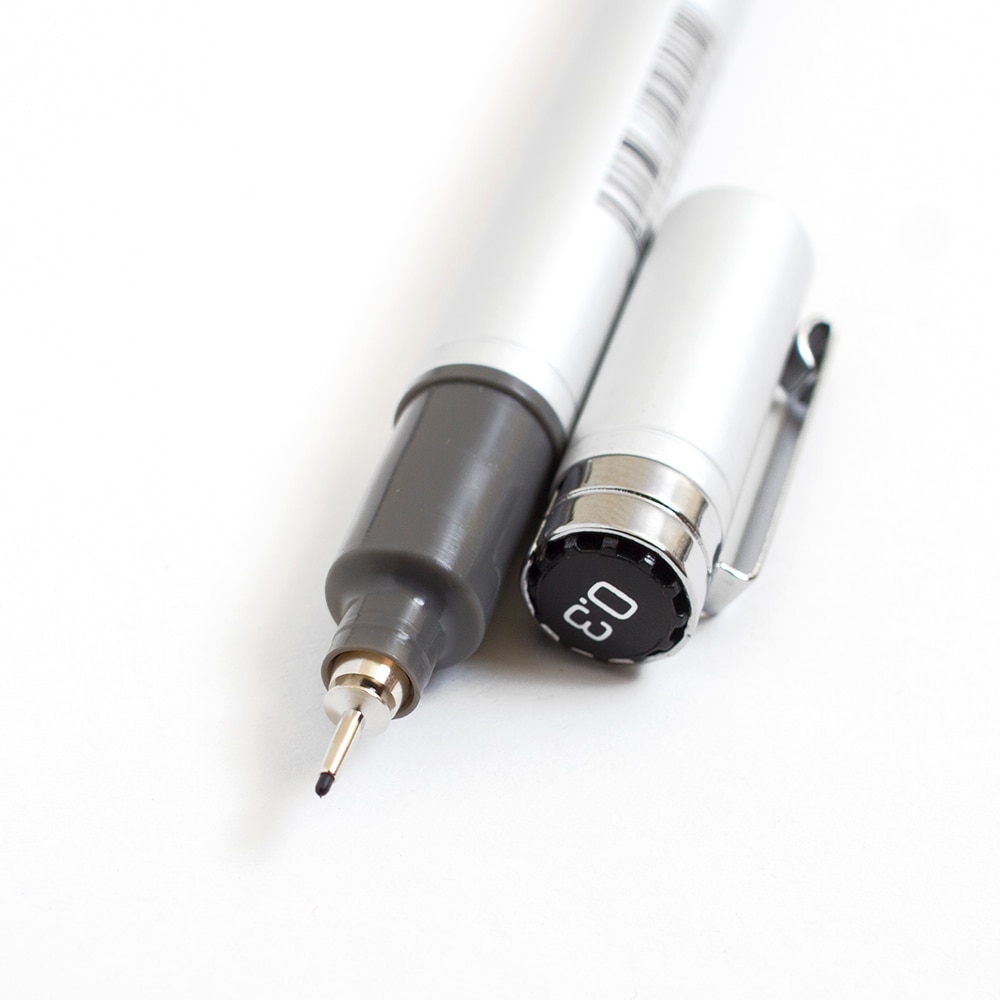Copic, SP, Refillable, Multiliner, Fine Pen, Art & School, 55197, Black .3-04